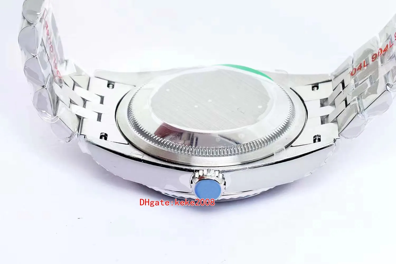 Top EW Men Wrist-Wrist Wistres Watches 36mm 126234 Inoxydable 904L Black Silver Dow