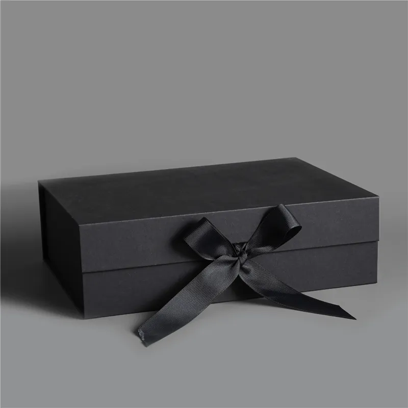 Scatole imballaggio regalo pieghevoli con chiusura magnetica da 20 pezzi con scatola Kraft con nastro Imballaggio cosmetico personalizzato all'ingrosso in scatola di ondulato