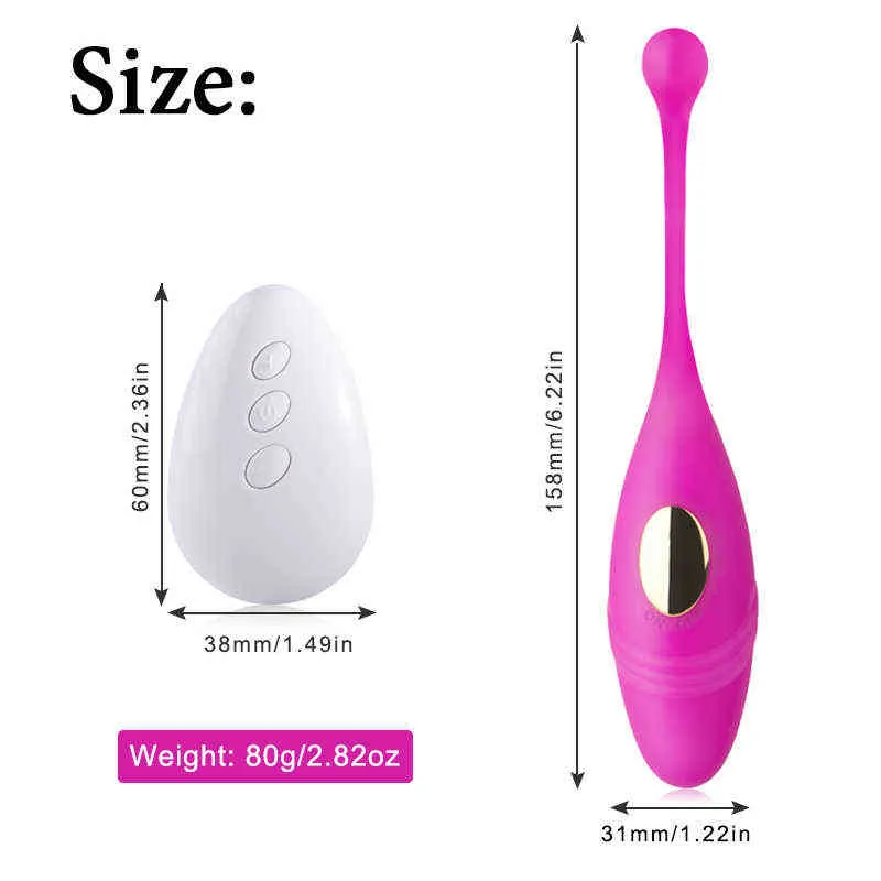 10 Geschwindigkeiten Vibro-ei Silikon Jump G-punkt Vibrator Drahtlose Fernbedienung Anal Klitoris Stimulation Sexspielzeug für Frauen Erwachsene 0216