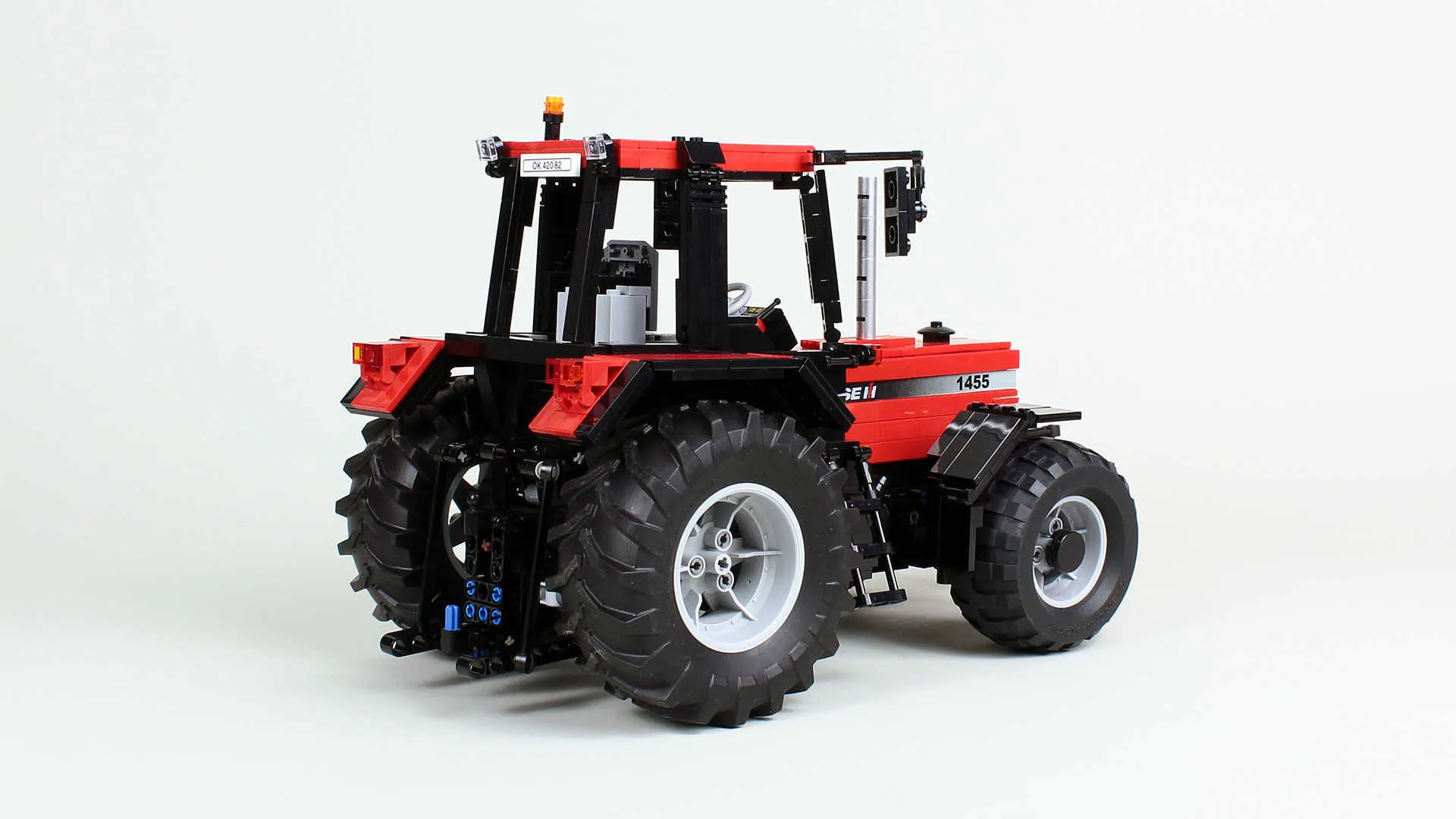 2021 NEW Science and technology building block moc-54812 farm tractor dump truck remote assembly toy model boy's birthday gift Q0624