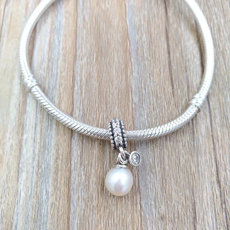 DIY Charms för Septum Smycken Göra Tillbehör Lysande Elegans Charm Pandora Sterling Silver Armband Kvinnor Bangle Bead Pendant Halsband Moder Daggåva 791871p