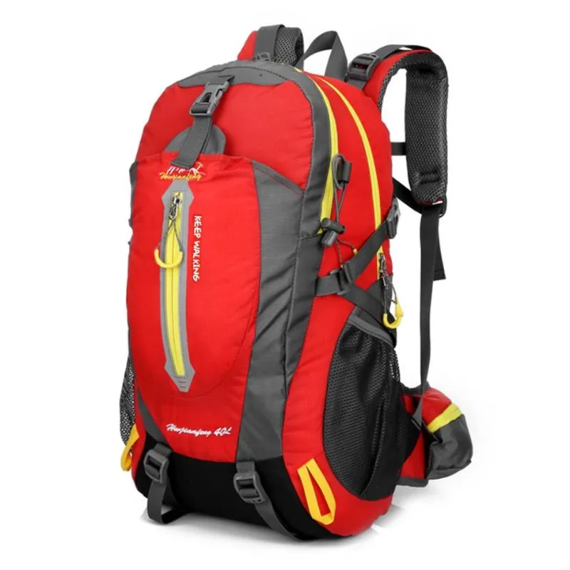 Radsportbeutel 40L wasserfeste Reise -Rucksack Mtb Mountainbike Camp Wanderer Laptop Daypack Trekking Back für Männer Frauen228t