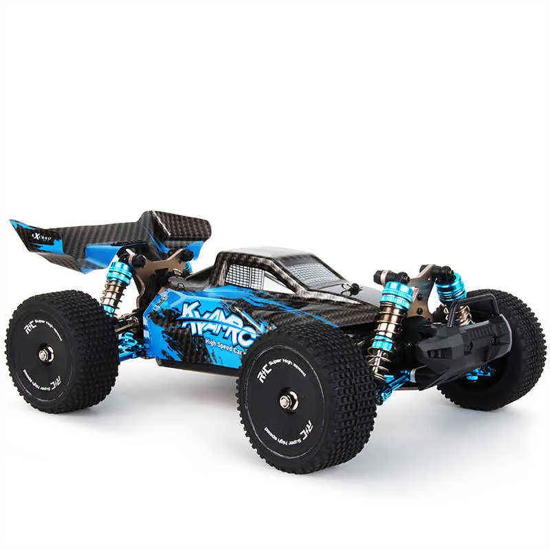 Rc Car 4WD Racing Compétition 70 KM / H Châssis en métal Moteur sans balais R Contrôle Dérive à grande vitesse WLtoys Jouets pour garçons 211029