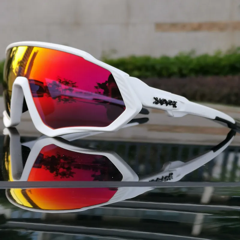 Polarize Bisiklet Gözlük Kadın Erkek 5 Lens Yol Bisikleti Gözlüğü Bisiklet MTB Yarış Gözlük Açık Spor Binme Güneş Gözlüğü UV400