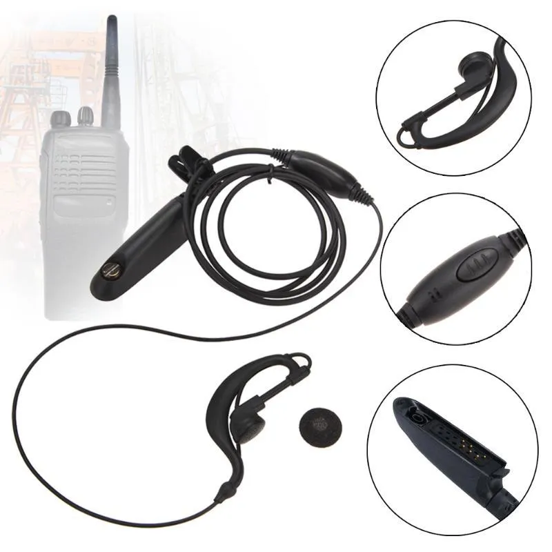 Ptt microfono vox walkie talkie auricolare vox auricolare motorola ht750 ht1250 ht1250ls ht1550xls gp328 gp329 gp340 gp380