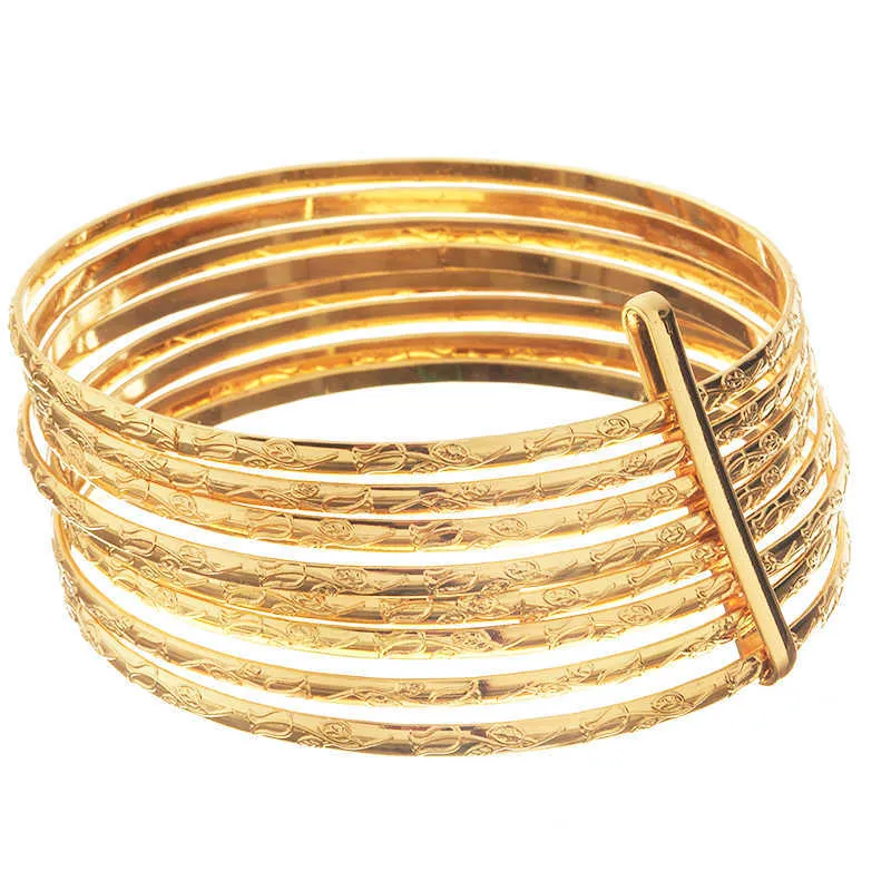 Nouveau bracelet de mode ensemble or dames bracelets à main bracelets de créateurs français pour femmes bracelets de manchette de luxe Q0719