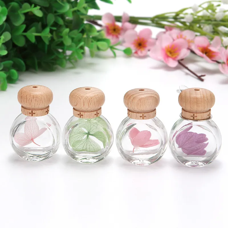 Zejia 6ml * 10 SZTUK Mini butelki perfumeryjne Klimatyzacja Ciekłe pojemniki szklane Regulowane Przypadki perfum