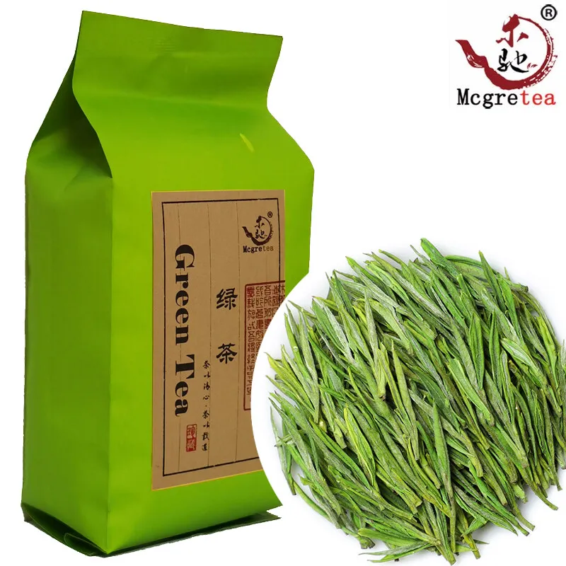 Mcgretea 100g 2022 Green China Tea Anji White Chinese Organic Health Anji Bai Cha