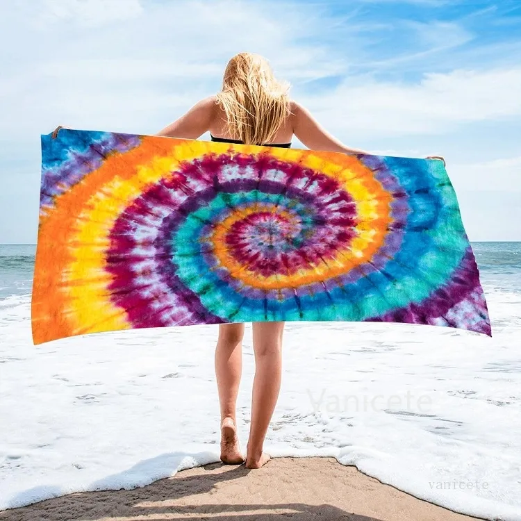 15075 см 28 Цветовое микрофибер -пляжное полотенце Полиэфир.