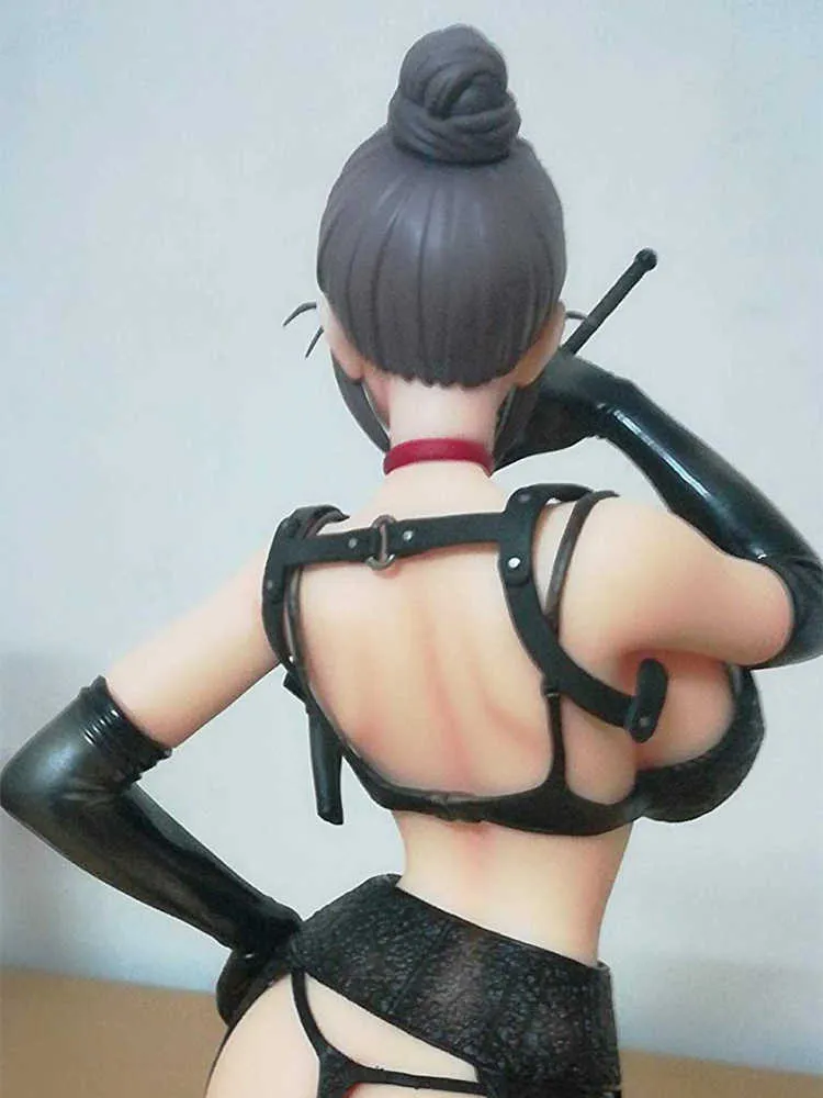 Japanse anime gevangenisschool shiraki meiko 41 cm vinyl sexy meisje figuur pvc action figure speelgoed figuur model speelgoed collectie pop q0722