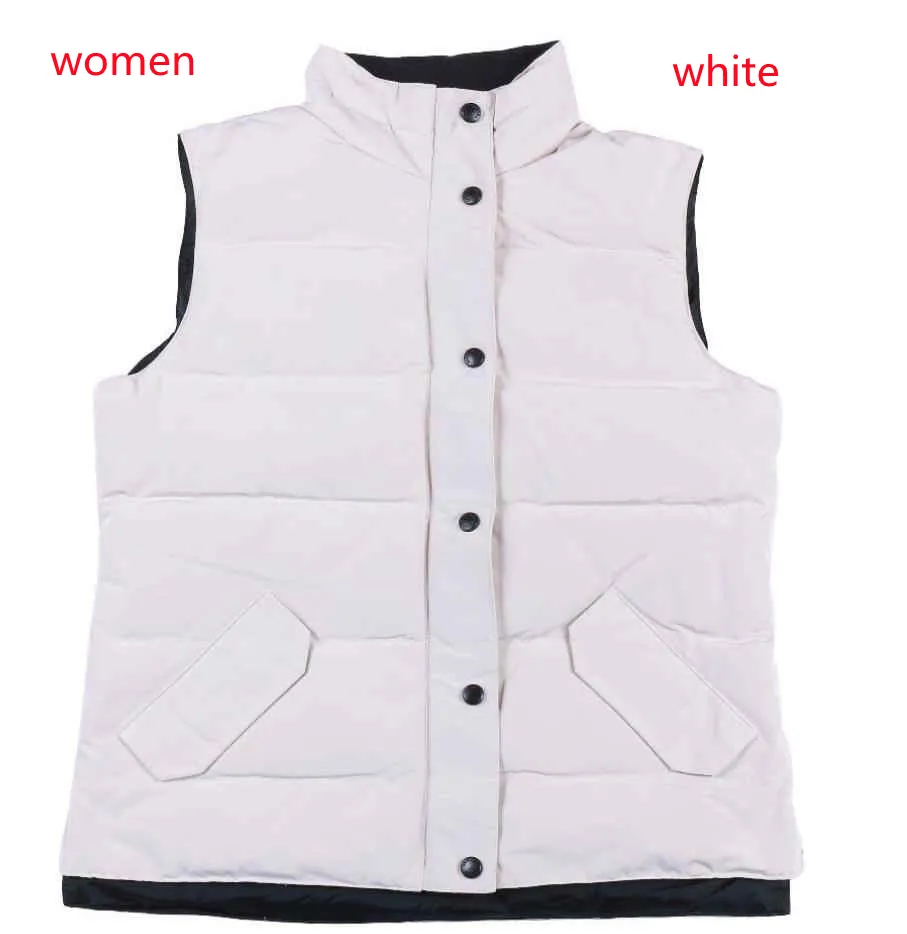 Winter Men And Women Warm Solid Down Vest Sleeveless Jacket Classic Feather Weskit Jackets Casual Bodywarmer Vests Coat Puffer Doudoune 154