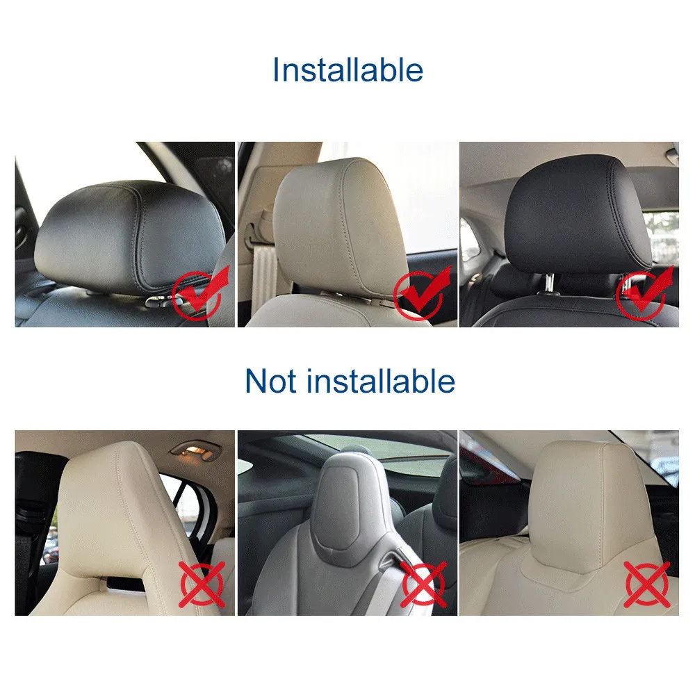 Auto Siège Tête Cou Appui-Tête Voyage Repos Oreiller Coussin Support SolutionU-forme De Voiture Oreillers Pour Enfants Adultes