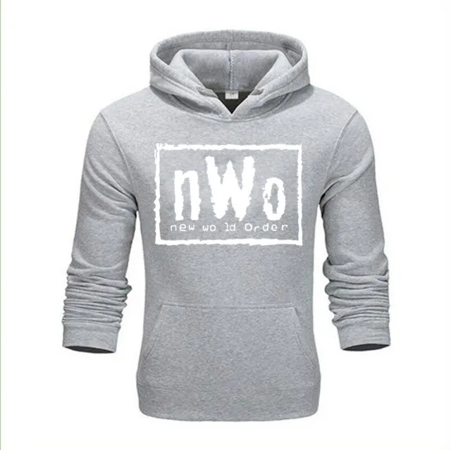Yetişkin Erkekler WCW Güreş NWO Dünya Mürekkep Wolfpac Hoodies Erkekler Marka Erkek Giyim Camisetas