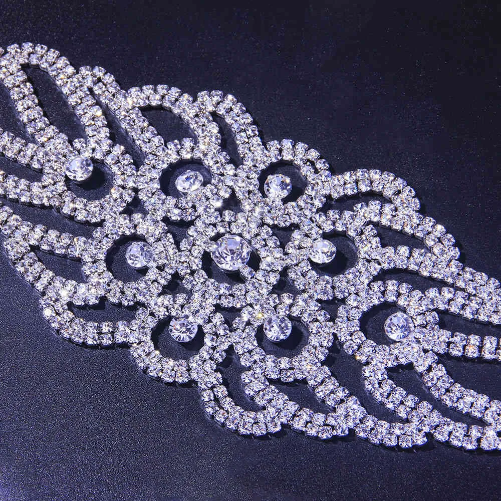 Stonefans Sexy Body Jewelry Big Crystal Thong Underwear for Women Flower shape Rhinestone Belly Waist Chain Lingerie Jewellery