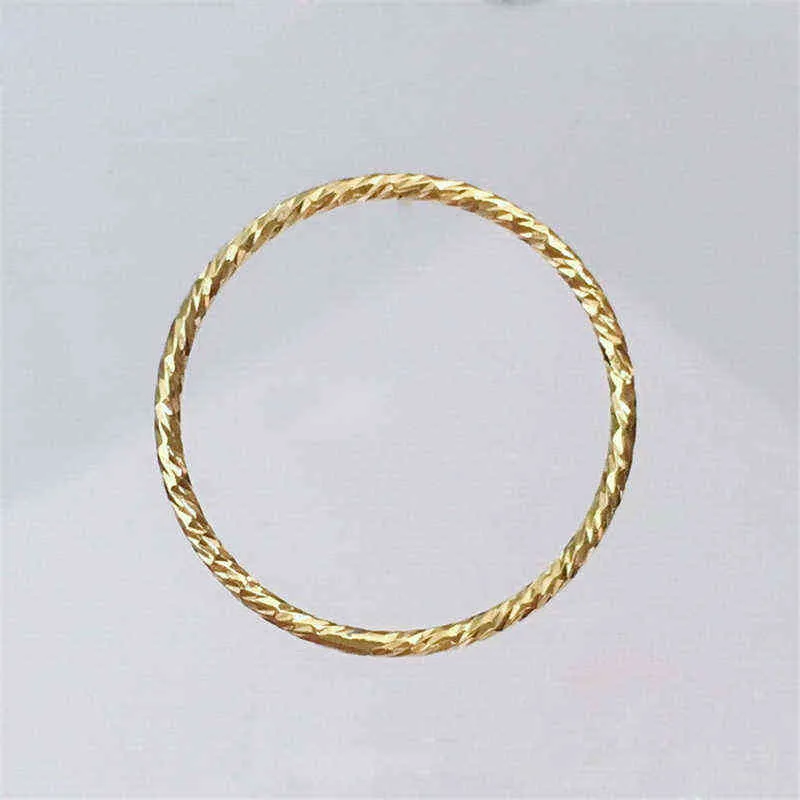 Bagues remplies d'or Minimalisme Bijoux Dames Indien Knuckle Anillos Mujer Bohème Bague Femme Anelli Aneis 211217