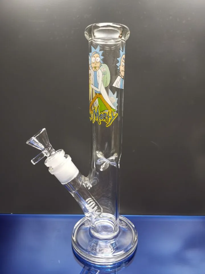 10 inch rechte buis bong dab booreiland bubbler dikke beker olie brander glazen waterpijp cheechshop