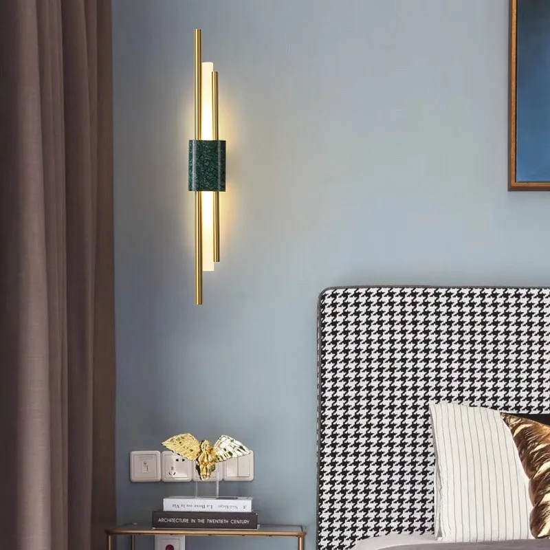 Moderna lampada da parete a led Nordic applique apparecchi di illuminazione soggiorno camera da letto comodino cucina arredamento interni apparecchio minimalista Lights284g