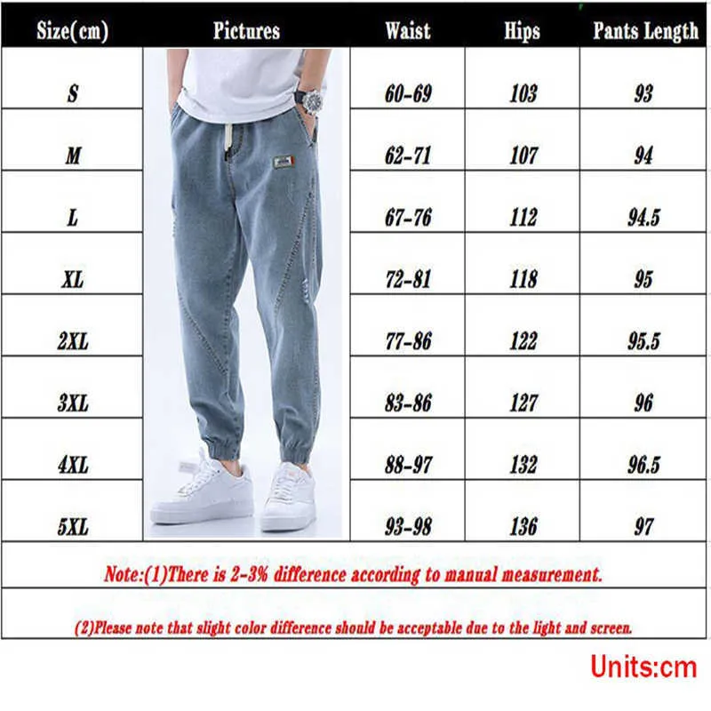 Jeans Men 2020 New Loose Harem Pants Washed Denim Four Season Outdoor Male Streetwear Fashion Comfort Trousers Jeans Para Hombre X266G