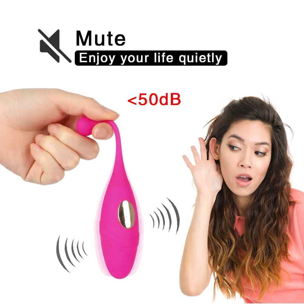 Yutong télécommande sans fil vibrant balle oeufs vibrateur jouet pour femme rechargeable Clitoris stimulateur Vaginal Balls285z