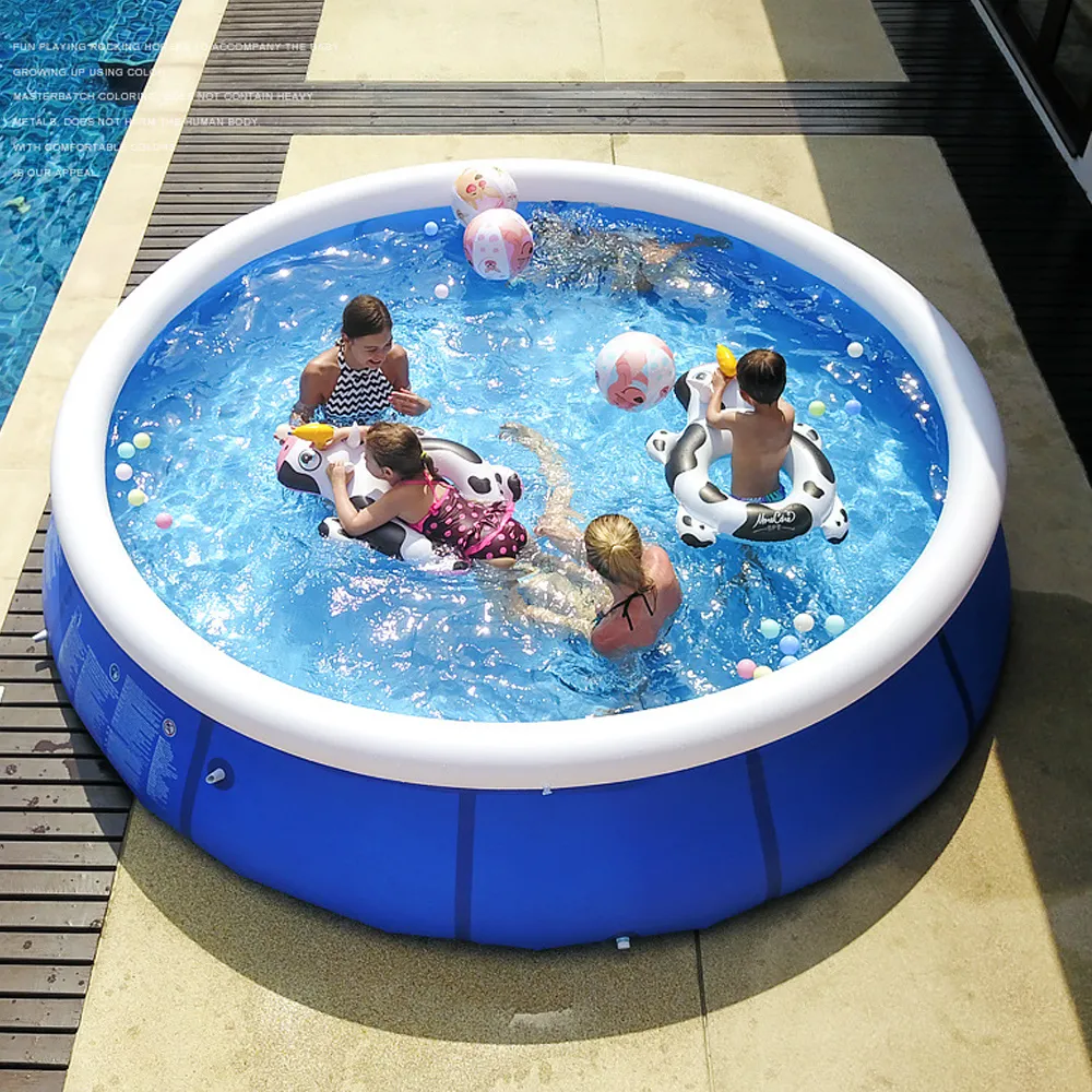 SpasHG pataugeoire extérieure cour jardin famille enfants jouer grand adulte infantile piscine gonflable enfant océan Plus