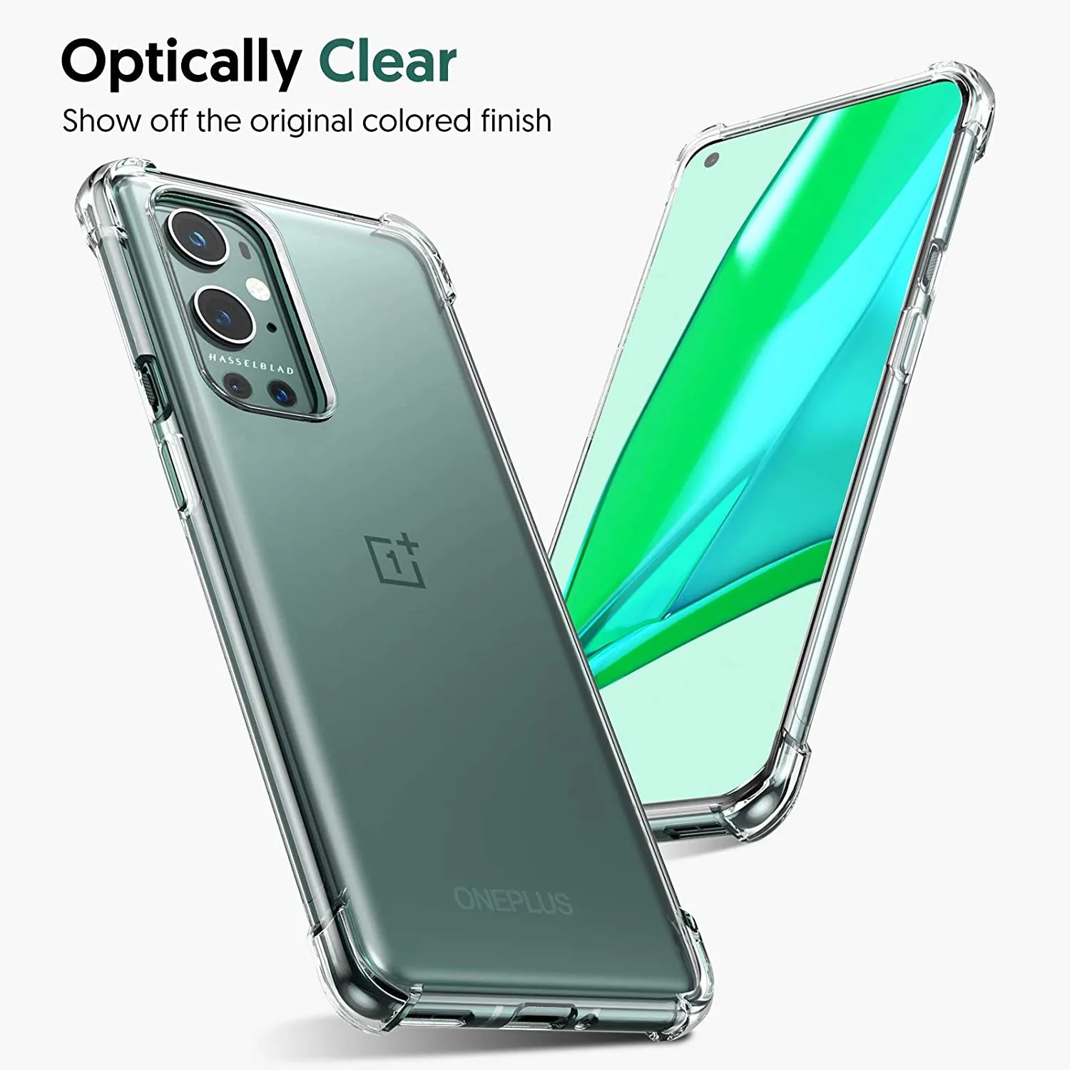 Étuis transparents pour Oneplus 9 Pro 5G 9R One Plus 8T 8 7 7T 6 Nord 2 N200 N10 N100, housse transparente en Silicone, accessoires de téléphone