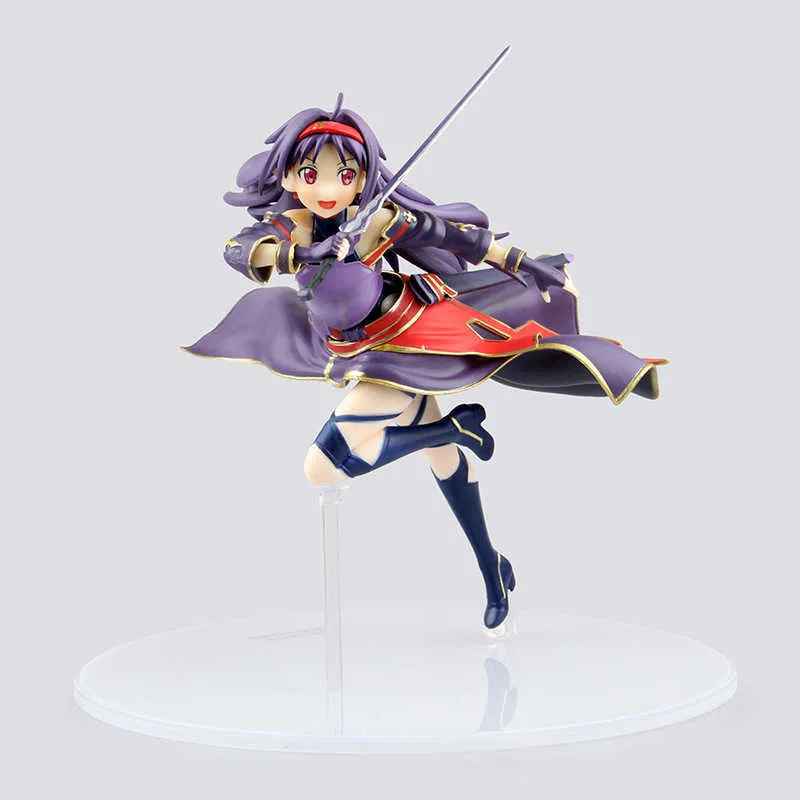 New Anime Sword Art Online II SAO Mother's Rosario Konno Yuuki 1/7 scale PVC Action Figure Collection Model Toys Doll Gift