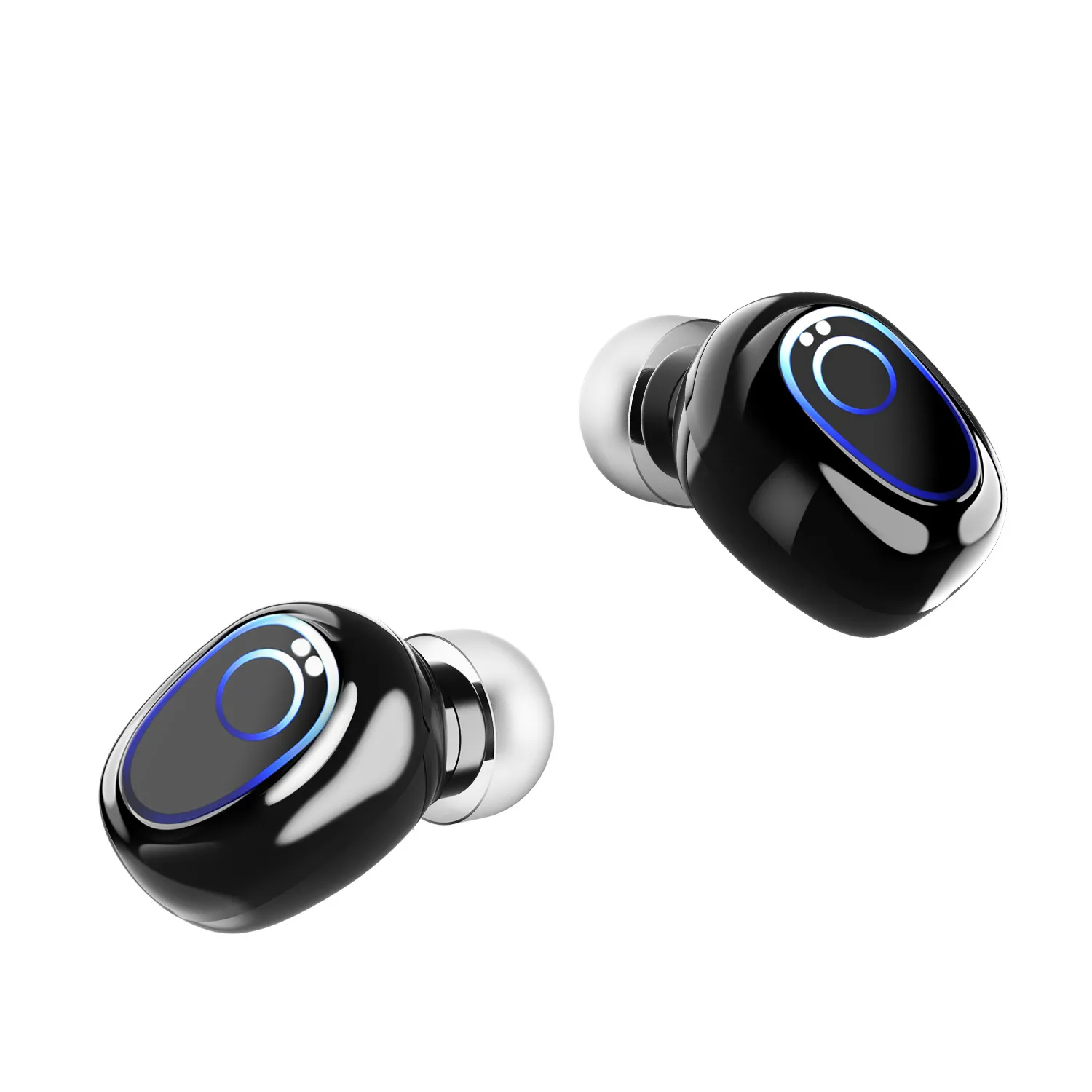 Fone de ouvido sem fio BT5.0 TWS YH-03 com display LED Slider Cover Fones de ouvido 10000mAh Banco de potência para telefone 9D estéreo Hifi Bass Fones de ouvido esportivos à prova d'água