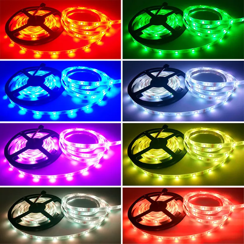 Opple rgb led strip light 2m 5 usb lâmpada flexível 5050 remoto mesa decoração do quarto backlight computador tv decoração desksetup para bedro267m