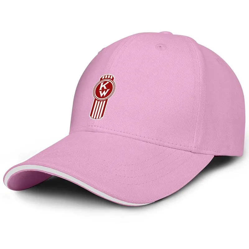 Unisex Kenworth Logo Fashion Baseball Sandwich Hat ретро -персонализированный водитель грузовика тяжелый черный синий Kenworth W900 Trucks Ameri9849145