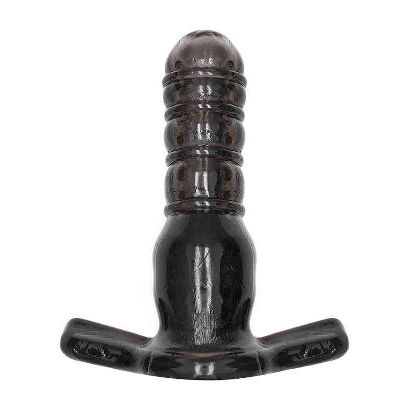 NXY Dildos Anal Zabawki przedsionkowe Hollow Plug Super miękki stymulacja pływające Podwójny cel Męski i żeński Masturbator Fun Products 0225