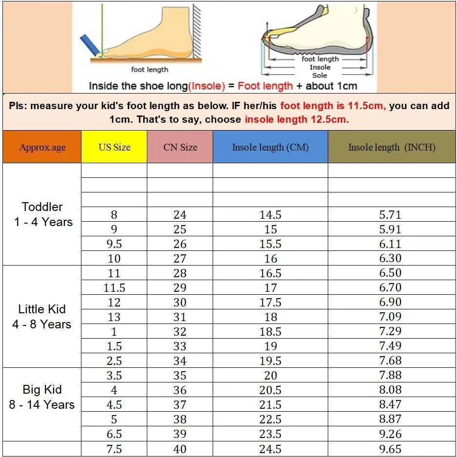 Tennis Baskets pour enfants Chaussures de garçon pour enfants Courir Casual Enfant Sneaker Girl Flat 210914