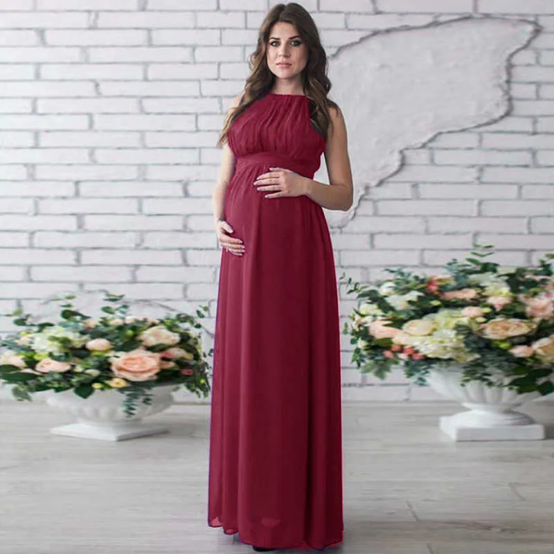 Melario Umstandskleid Schwangerschaftskleidung Schwangere Frauen Dame Elegant Vestidos Spitze Party Formelles Abendkleid Pragnancy