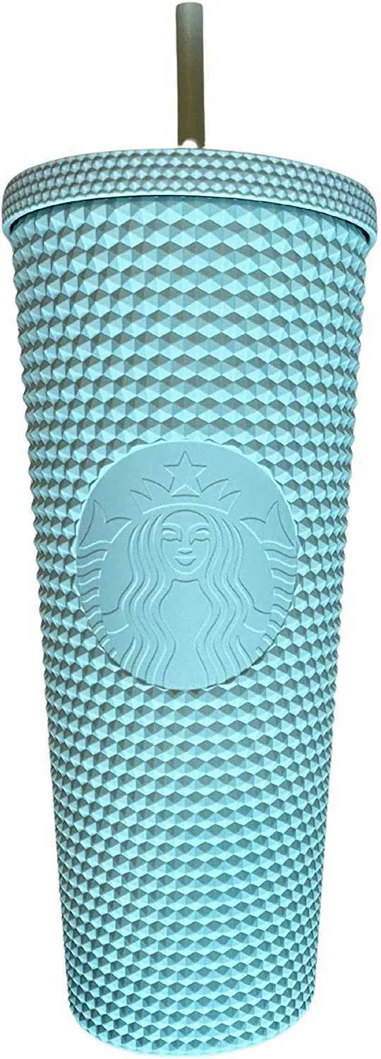 Starbucks 2021 Holiday Icy Lilac Bling Studded Cold Cup TumblerV6C4277O