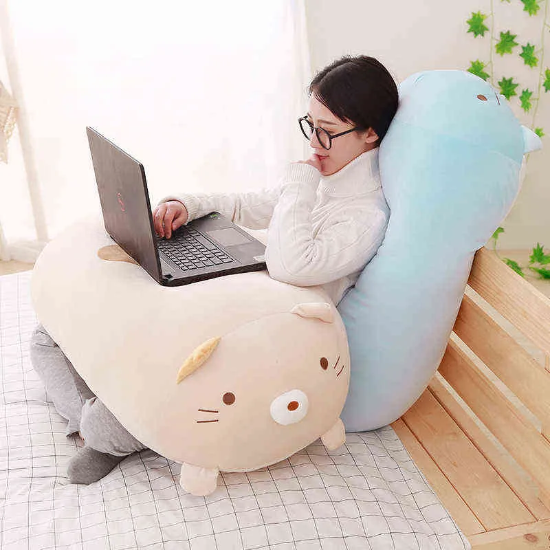 30 cm 1 st Animatie Sumikko Gurashi Knuffels Cartoon Doll Zachte Kussen Beste Geschenken Voor Kinderen Baby Y211119