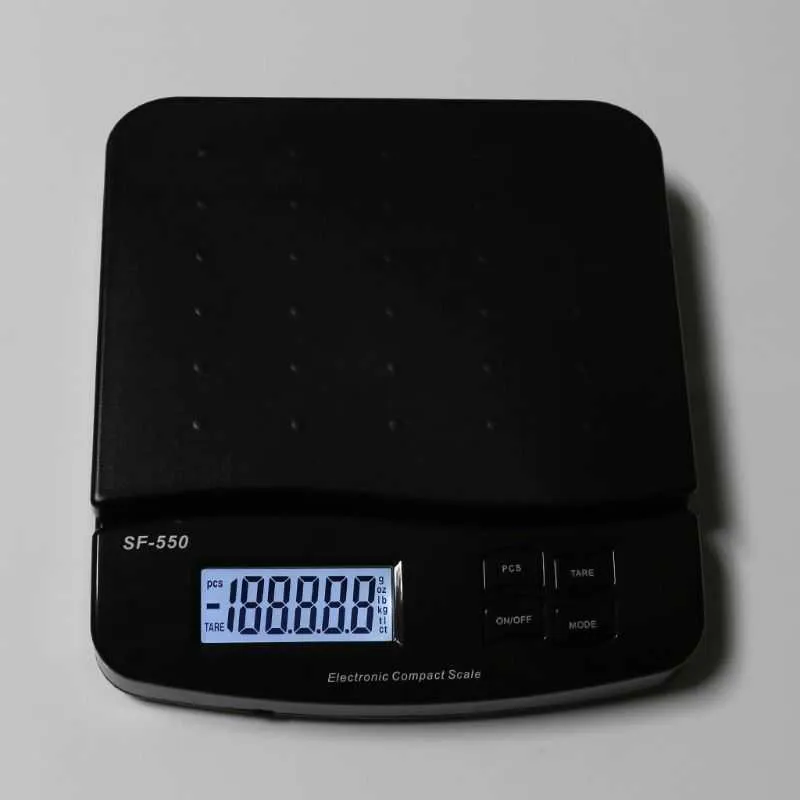 25kg/1g 55lb Digital Postal Scale Electronic Postage Weighing Scales with Counting Function SF-550 S21 19 Dropship 210927