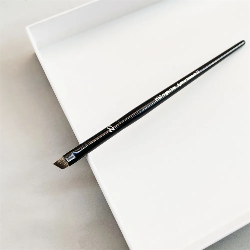 Pro Eye Liner Makeup Brush＃22 -Ultra -Thin Angled Precise Liner Lining Cosmetics Beauty Brush Tools