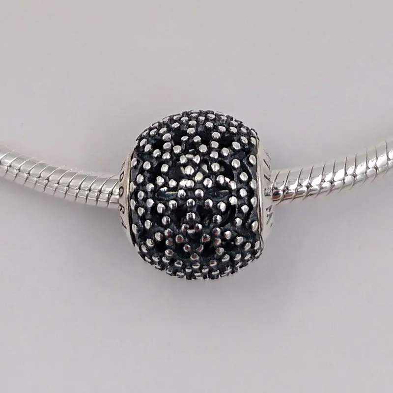 Serie Essence BENESSERE Clear CZ Pandora Charms braccialetti Gioielli fai da te Realizzazione di perline sfuse Gioielli in argento all'ingrosso 796013