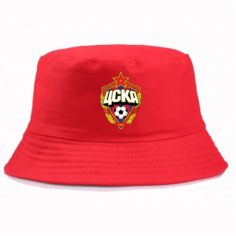 Novo boné de verão o central cska moscou rússia balde chapéu verão casual marca unisex pescador hat223h3534760