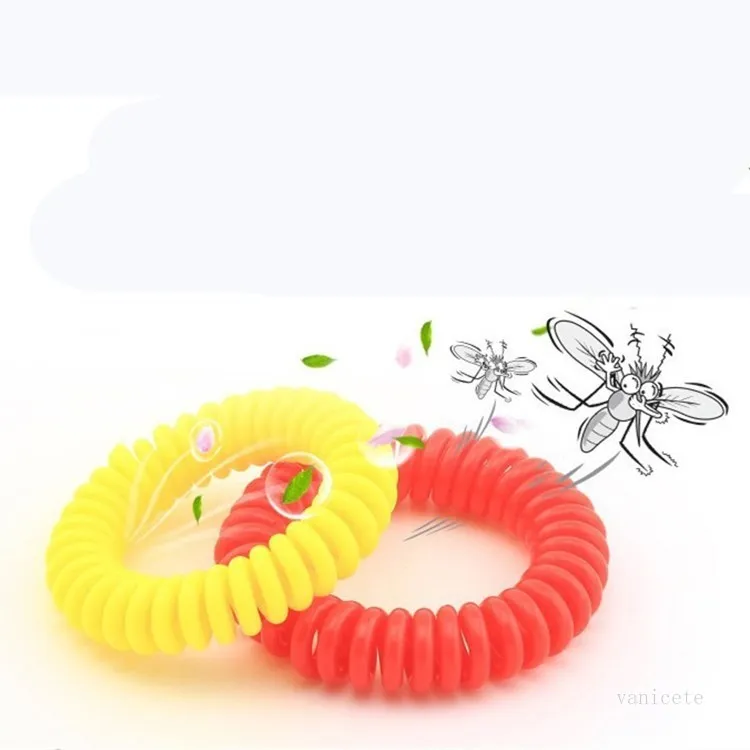 Braccialetto repellente zanzare antiparassitario Bug Protezione insetti adulti Bambini casa Bracciale anti zanzara da polso all'aperto T2I51876