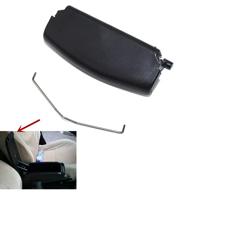 Black Grey Beige Car Armrest Lid Console Cover Latch Clip Catch för Audi A4 B6 B7 2002-2007 Auto Center Console Accessories212f
