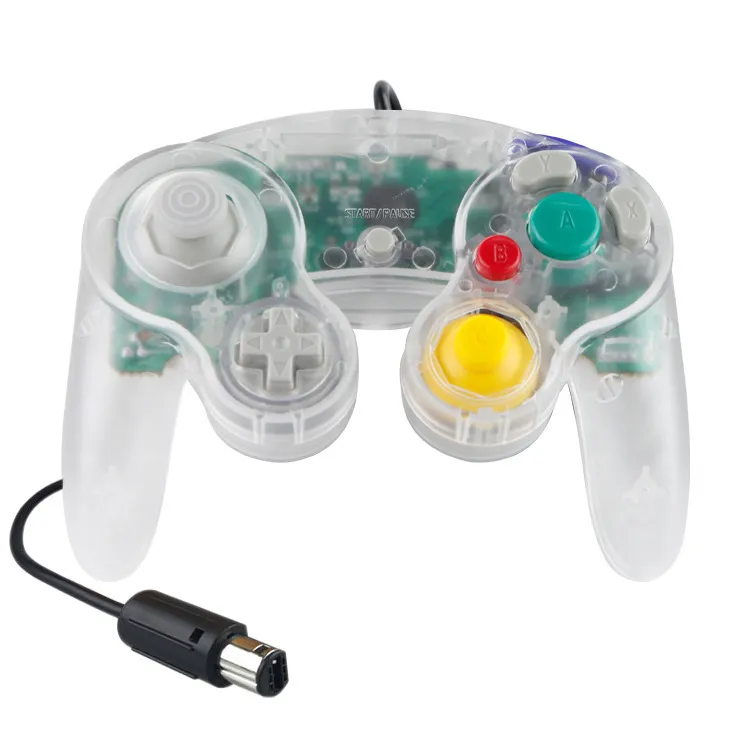 Vogek Wired GamePad NintendスイッチNGC GCジョイスティックGamecubeコントローラWiiu Wii振動ゲームPlayクラシックゲーム