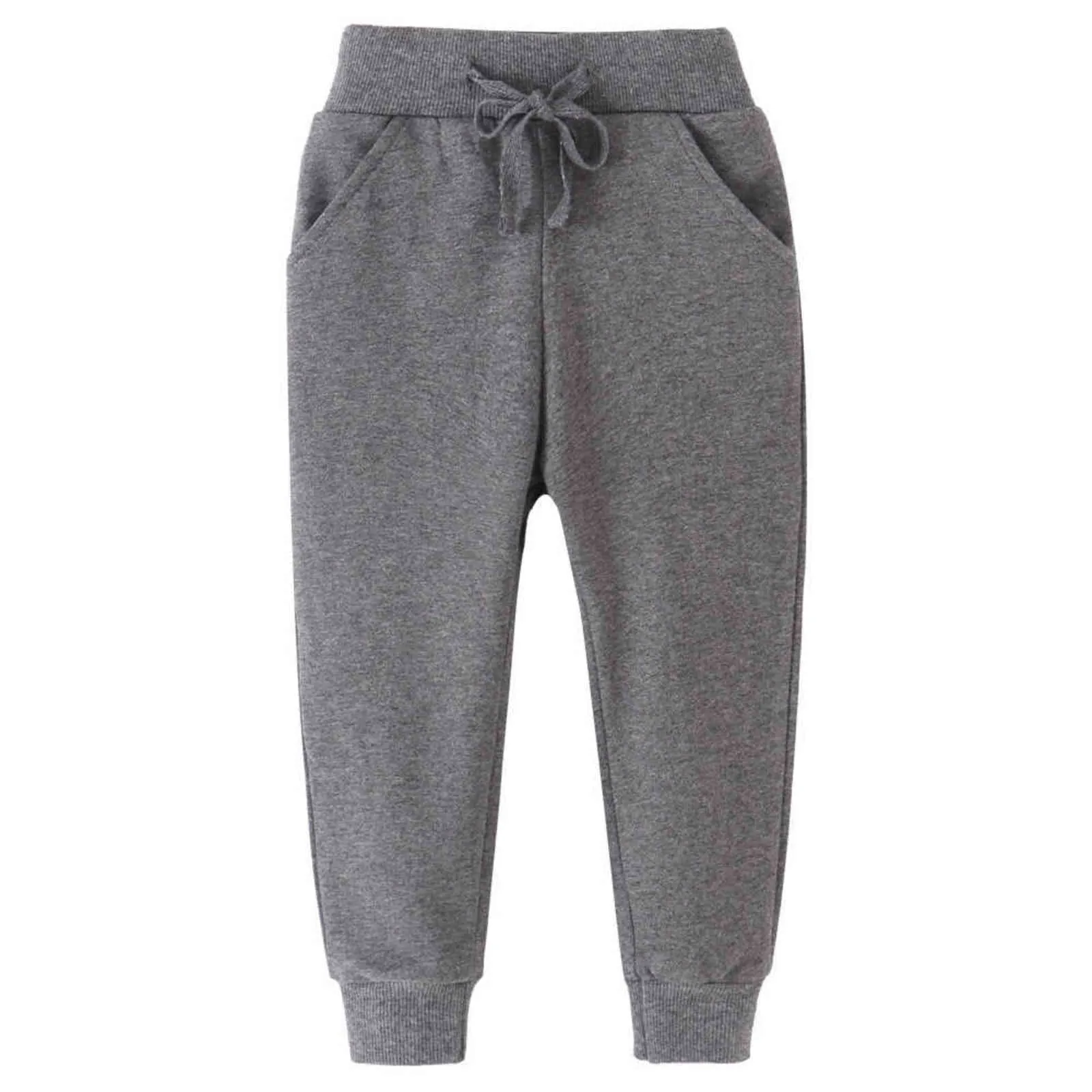 mètres de saut arrivée enfants pantalons de survêtement pour automne printemps plaine garçons filles pantalons longs mode sport enfants pantalons 211028