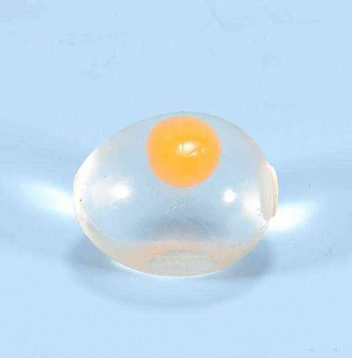 Squishy Egg Rubber Novelty Anti Stress Ball Squishy Big Liquid Fun Splat Egg Venting Balls Squeezing Toy Rolig gåva för barn Y12108474030