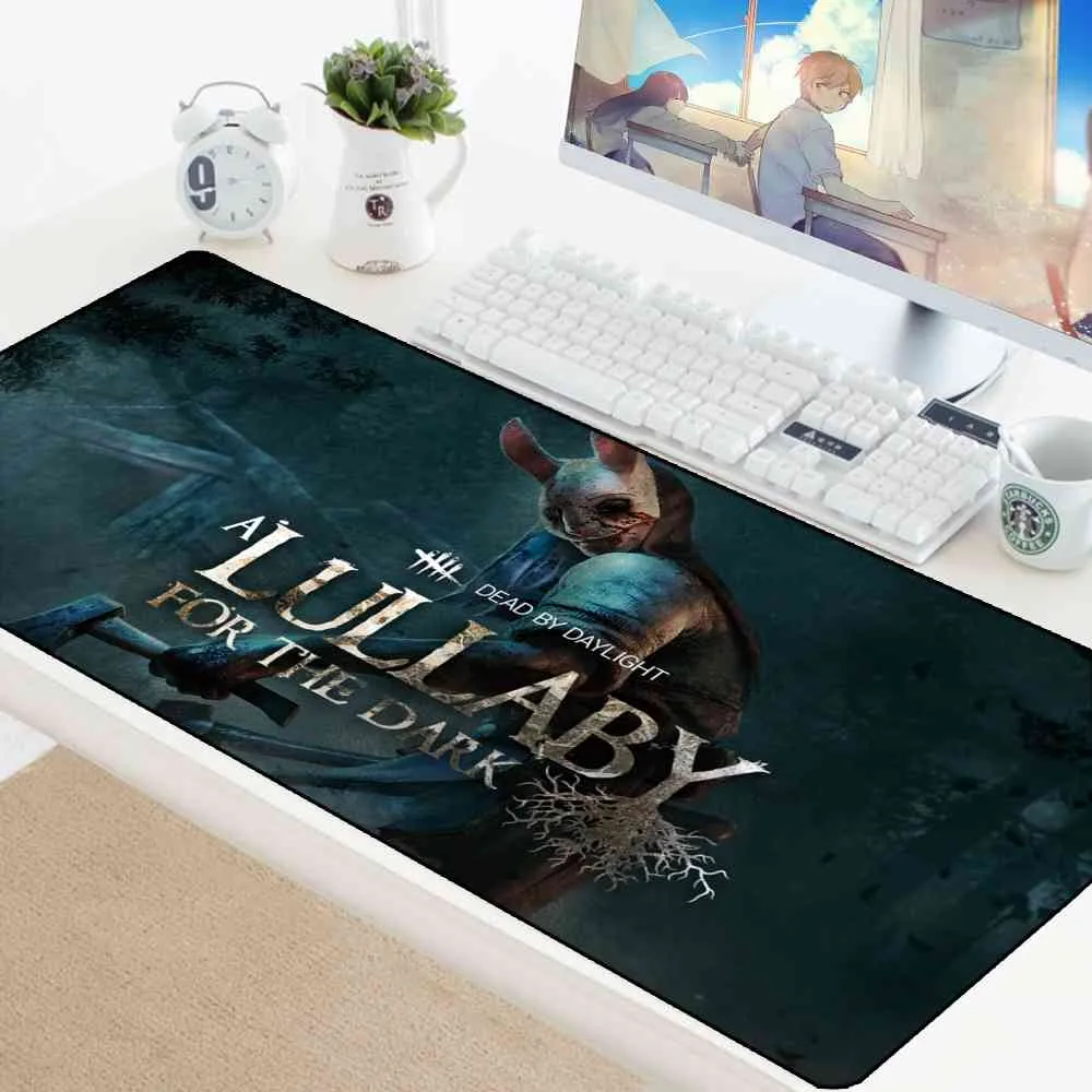 Dead by daylight الألعاب اكسسوارات الكمبيوتر الوسادة لوحة المفاتيح لعبة pc gamer notbook play mats محمول الوسادة إلى الماوس