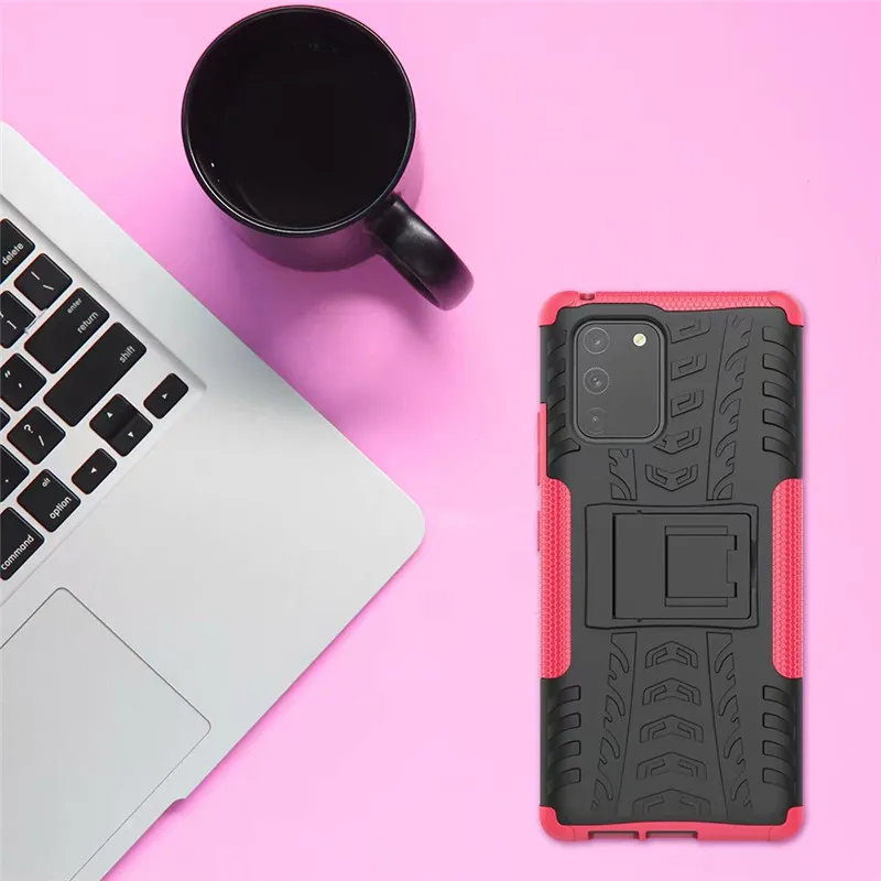 Cases For Samsung Galaxy A81 A91 Case Anti-knock Heavy Duty Armor Cover Silicone Phone Bumper Case for M60S M80S S10 Note 10 Lite