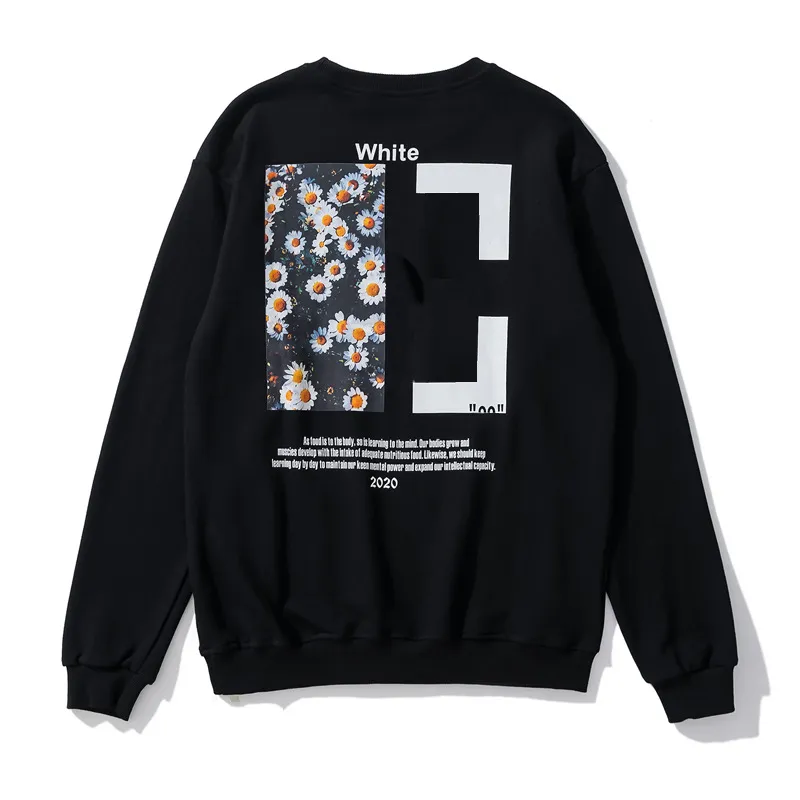 Off Designer Fashion Hip Hop Pintura al óleo Estampado negro Sudaderas con capucha para hombre Flecha X Sudadera con capucha impresa Unisex Mujeres con capucha Casual Harajuku Pullover