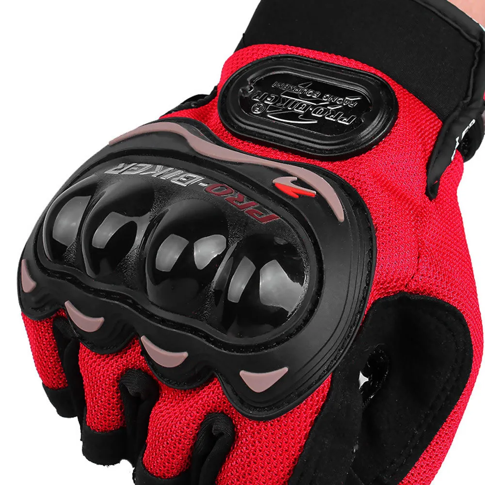 Man Half-Finger Motorcycle Summer Racing Cross-Country Anti-Fall Breathable Shock Absorbed Gloves M/L/XL/XXL
