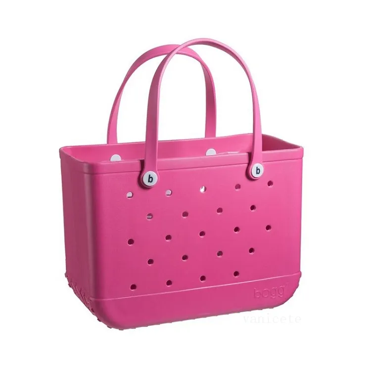 Borse portaoggetti Borsa grande Captity Beach Colore Estate Imitazione Silicone Cestino Borsa portatile creativa da donna T2I53043