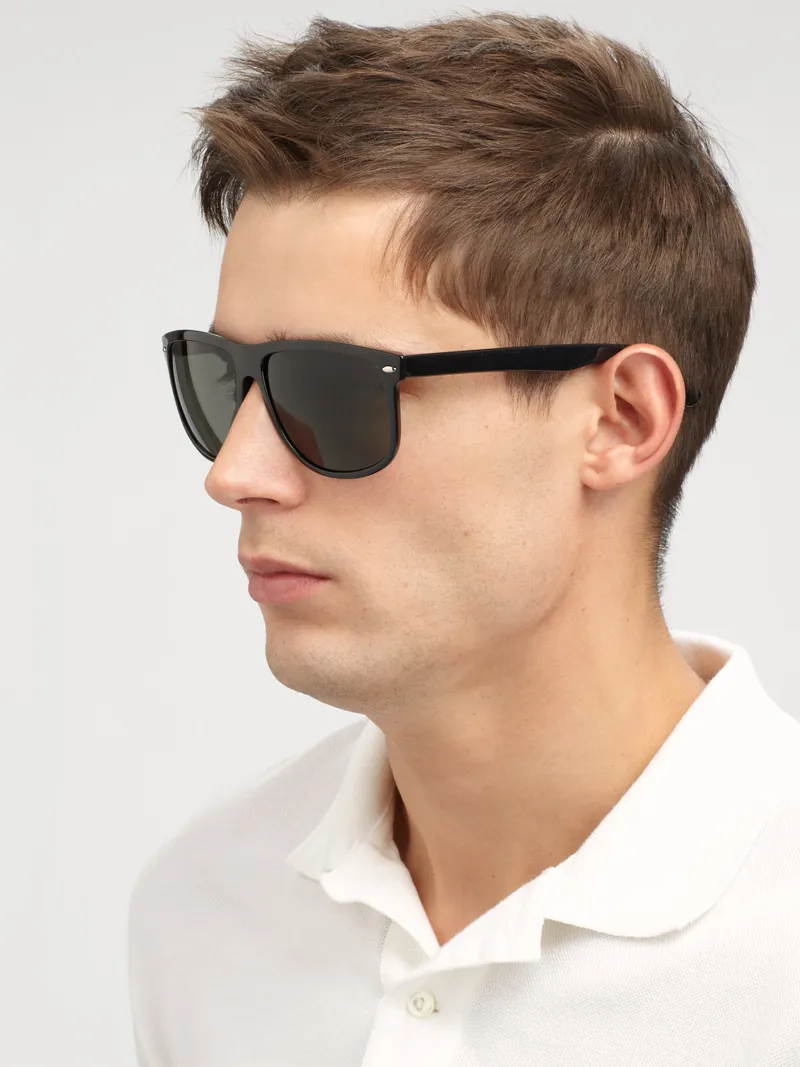 Hombre 4147 Gafas de vidrio Lentes unisex Gafas de sol Gafas de sol Sombras de sol Modelo G15 60 mm Elegante Marca Mujer Novio de gran tamaño Origina239I