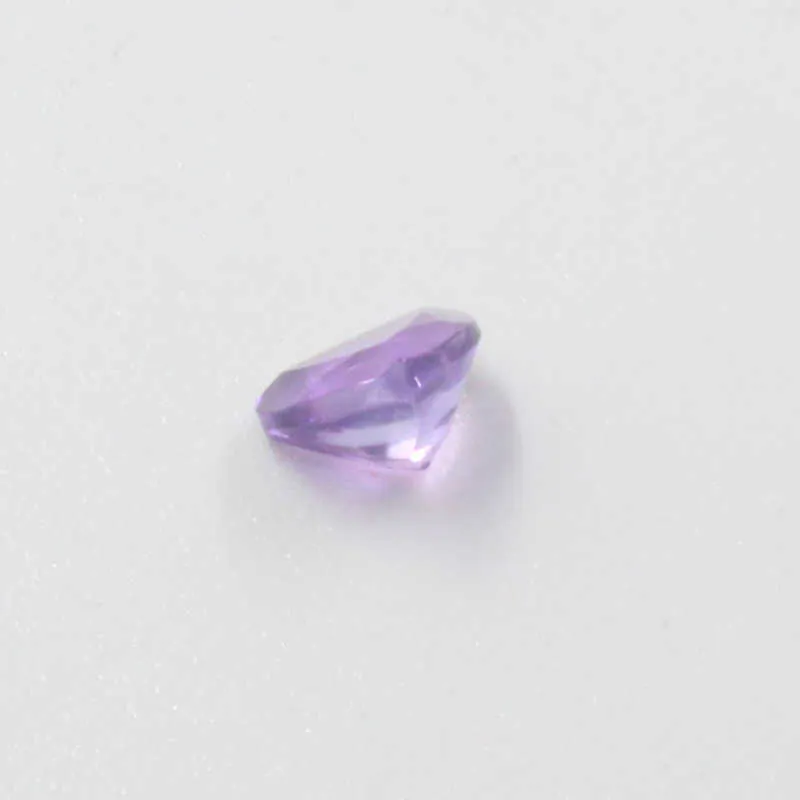 5mm * 5mm 0.4 ct pierre précieuse d'améthyste taillée trillion naturelle pour bijouterie prix de gros améthyste pierre précieuse en vrac H1015